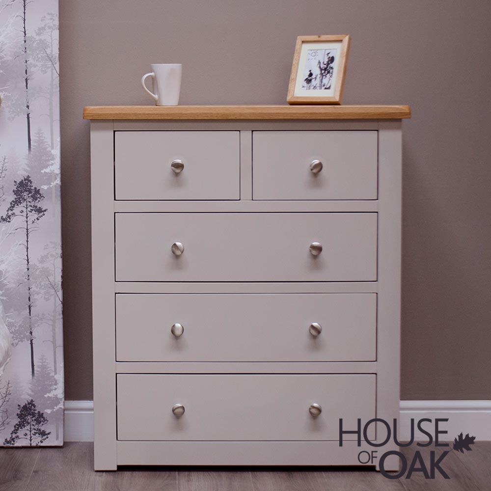 Diamond Grey 2 Over 3 Chest of Drawers