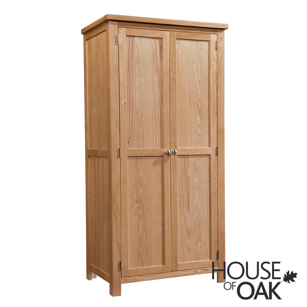 Keswick Oak Double Wardrobe