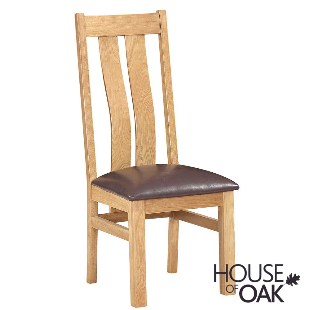 Arizona Chair with Dark Brown Seat Pad