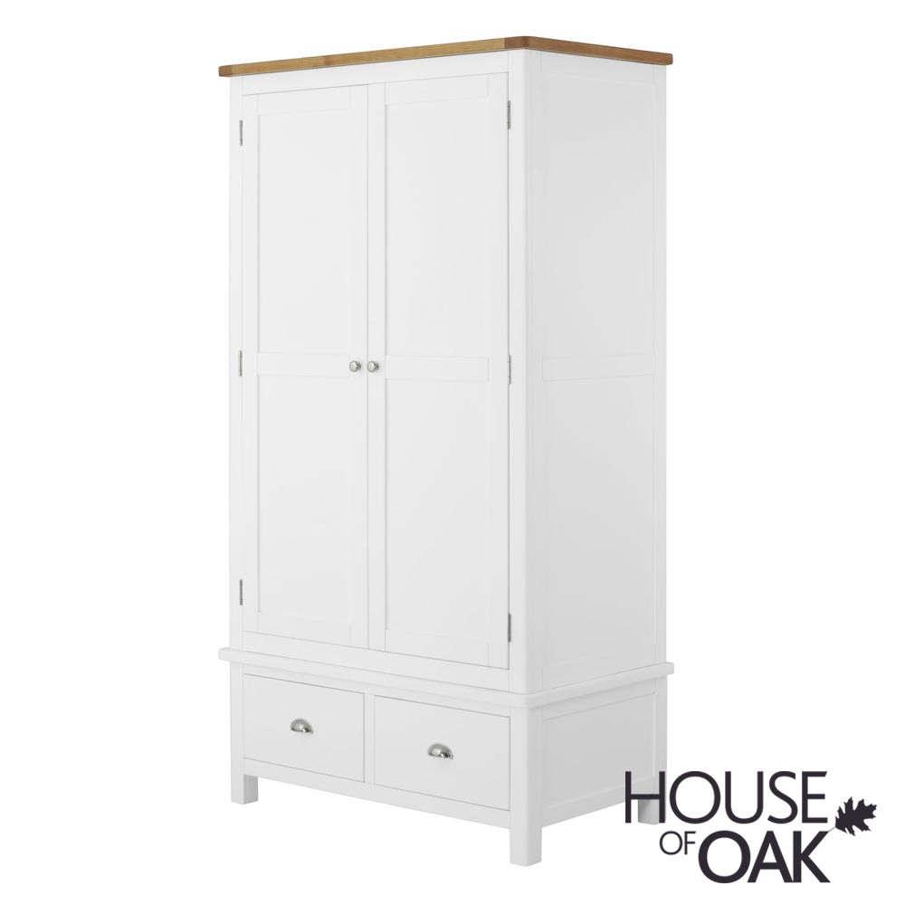 Portman Painted Gents Wardrobe in White