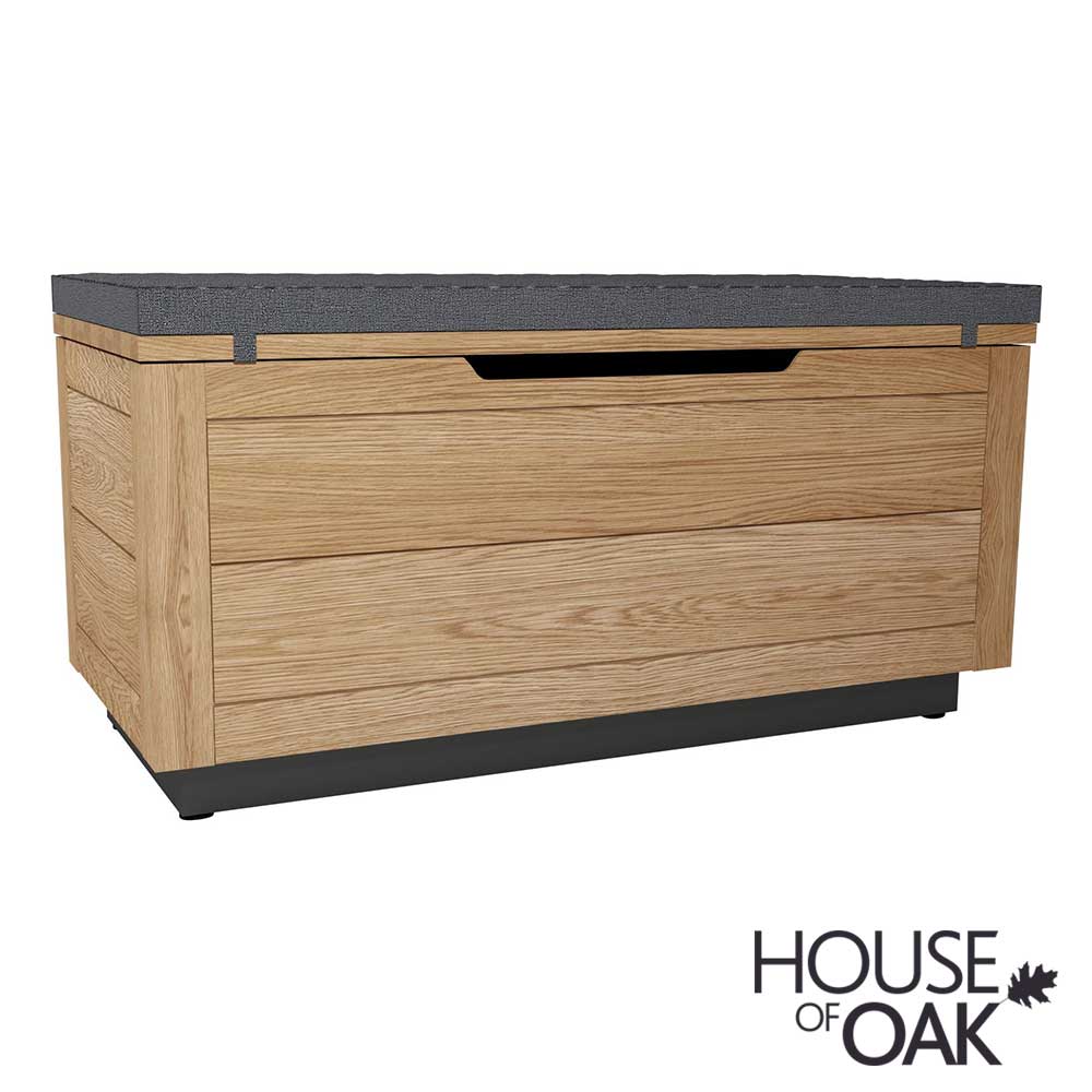 Harmony Oak Ottoman