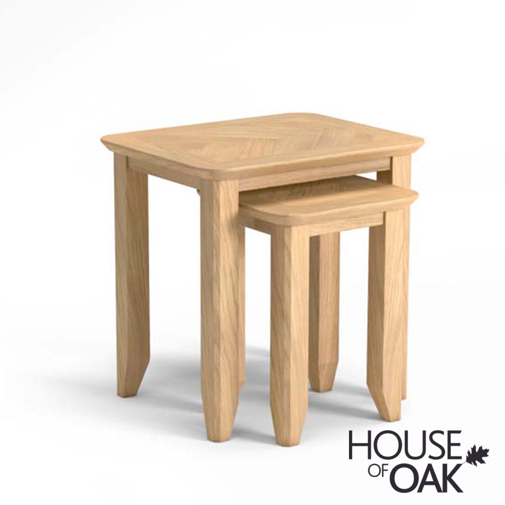 Malmo Oak Nest of Tables