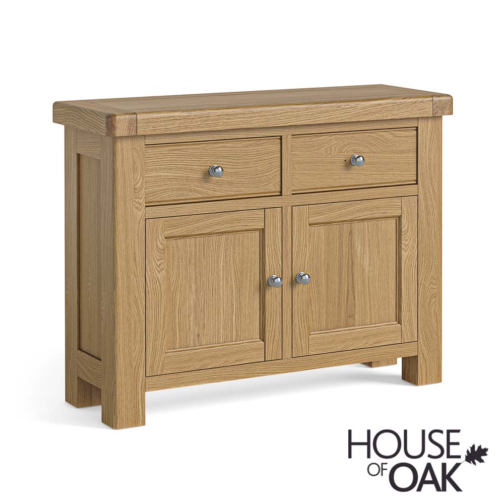 London Oak 2 Door Sideboard