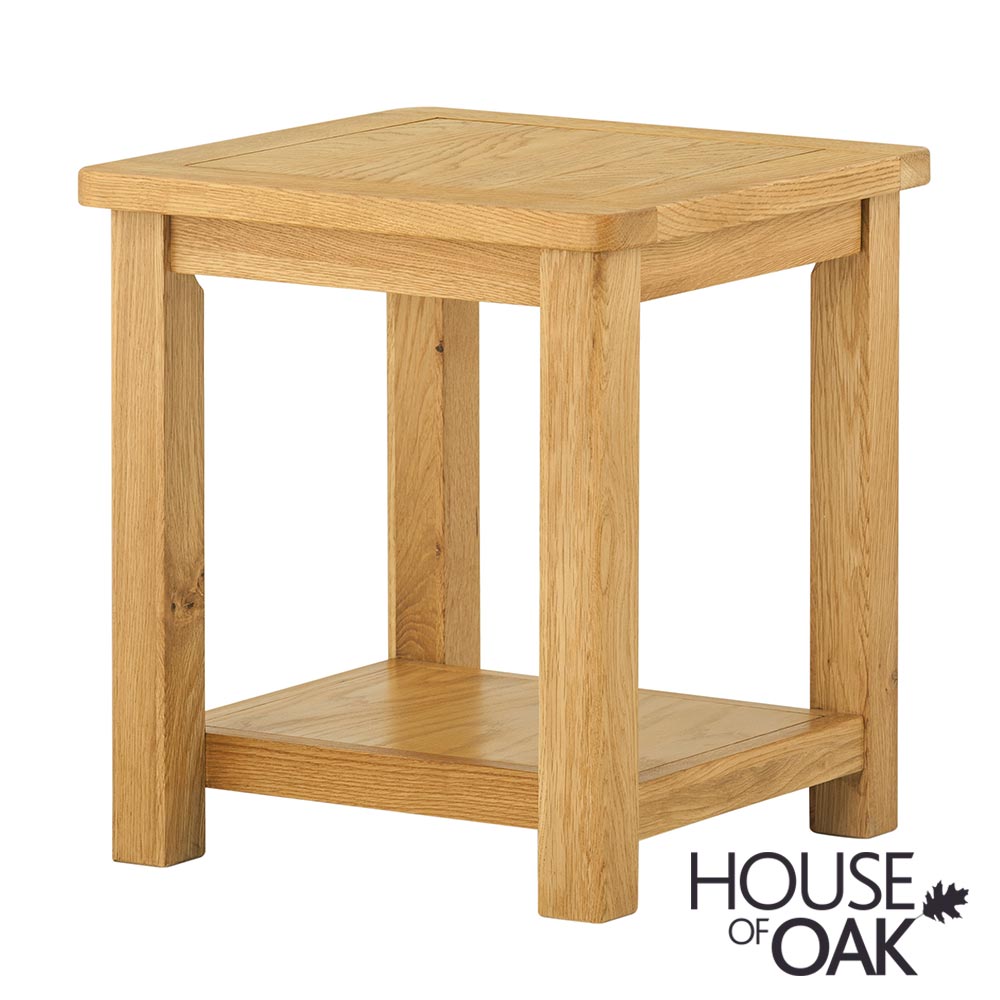 Portman Lamp Table in Oak