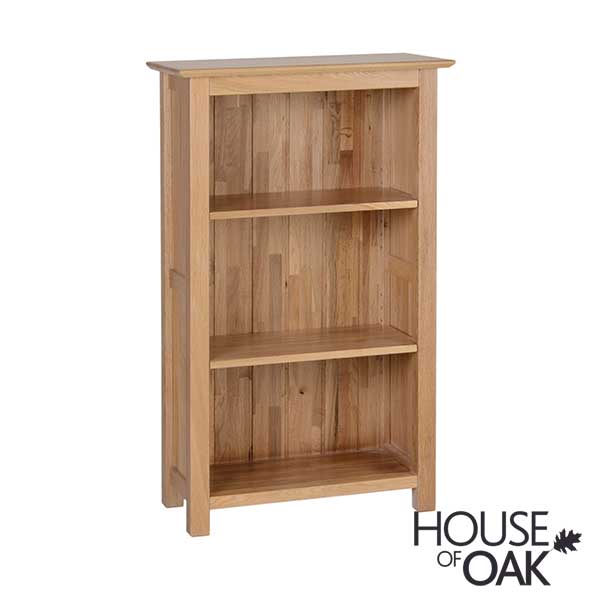 Coniston Oak Small Narrow Bookcase