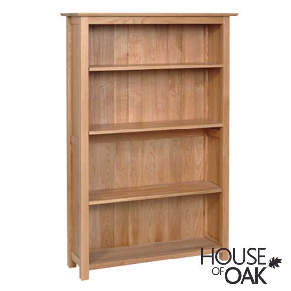 Coniston Solid Oak Medium Bookcase