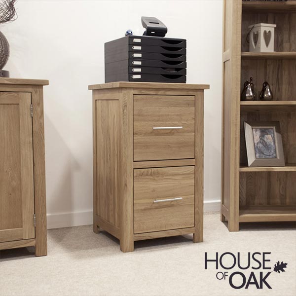 Opus Solid Oak Filing Cabinet House, Home Filing Cabinets Uk