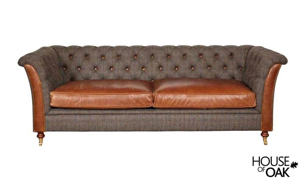 Granby 3 Seater Sofa in Moreland Harris Tweed
