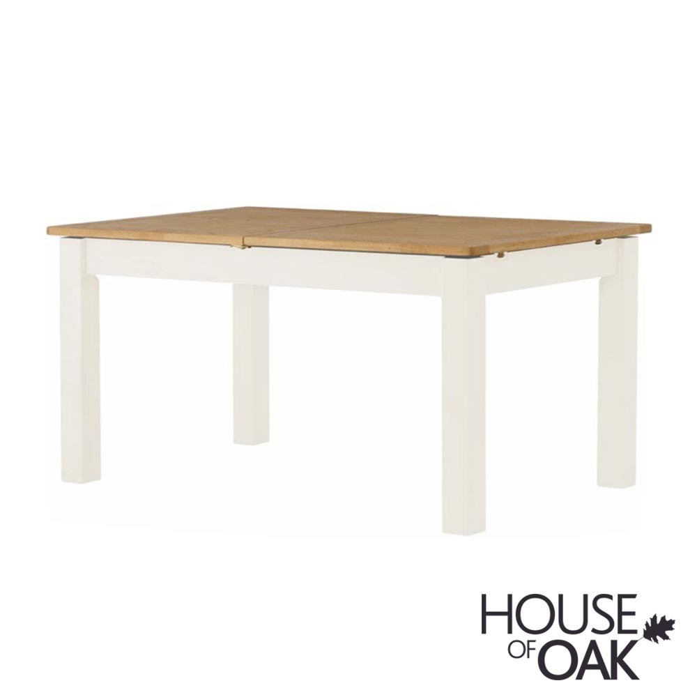 Portman Painted Extending Dining Table in White