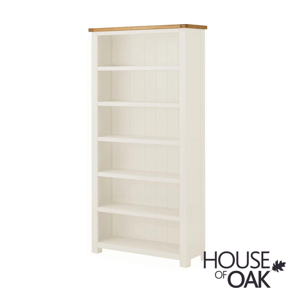 Portman Painted Large Bookcase in White