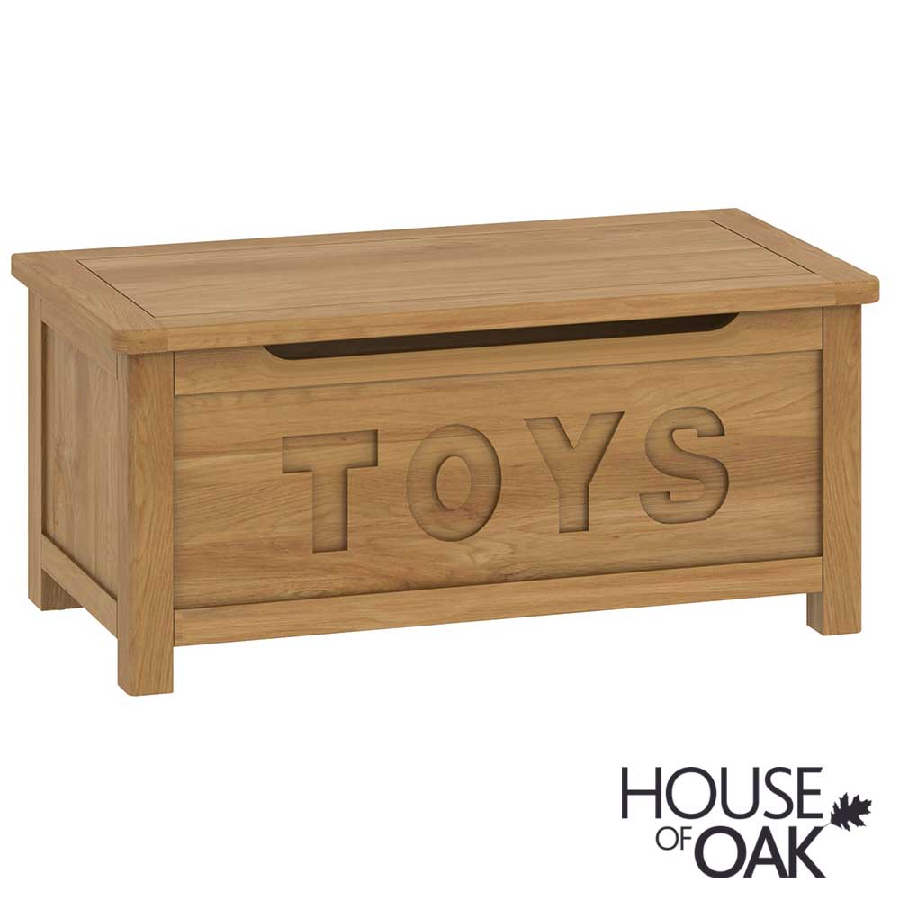 Portman Toy Box in Oak