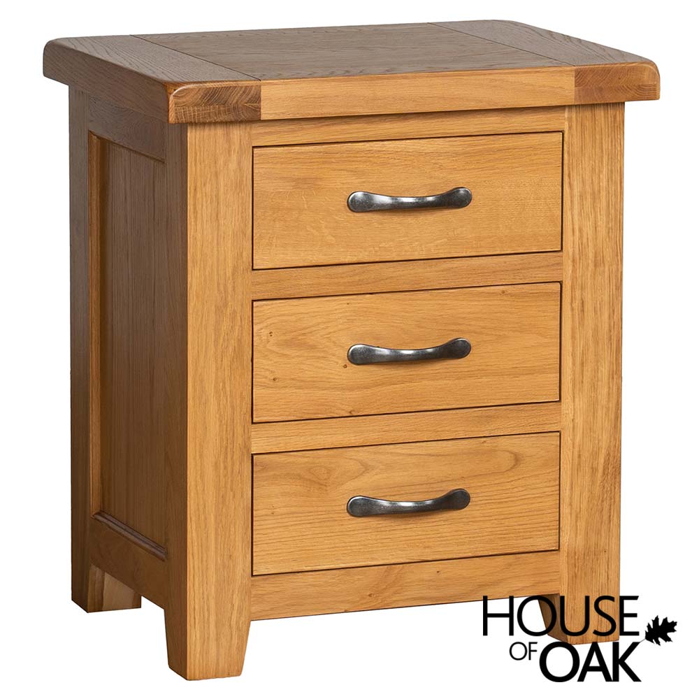 Canterbury end table with discount storage three posts