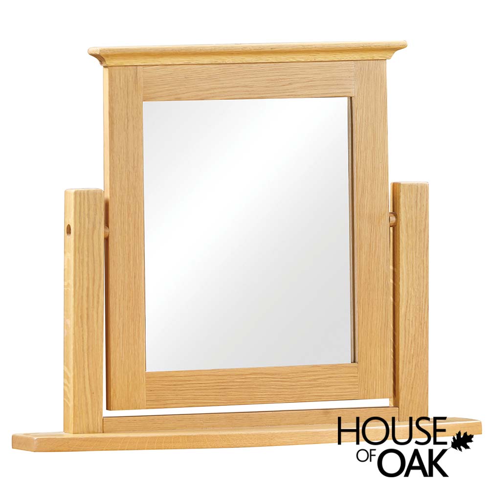 Somerset Oak Trinket Mirror