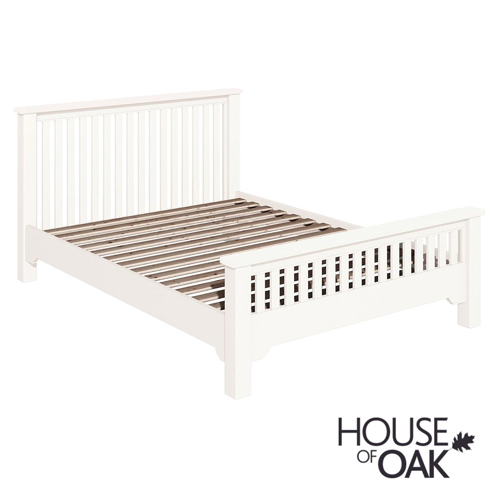 Symphony White 5FT Chunky King Size Bed