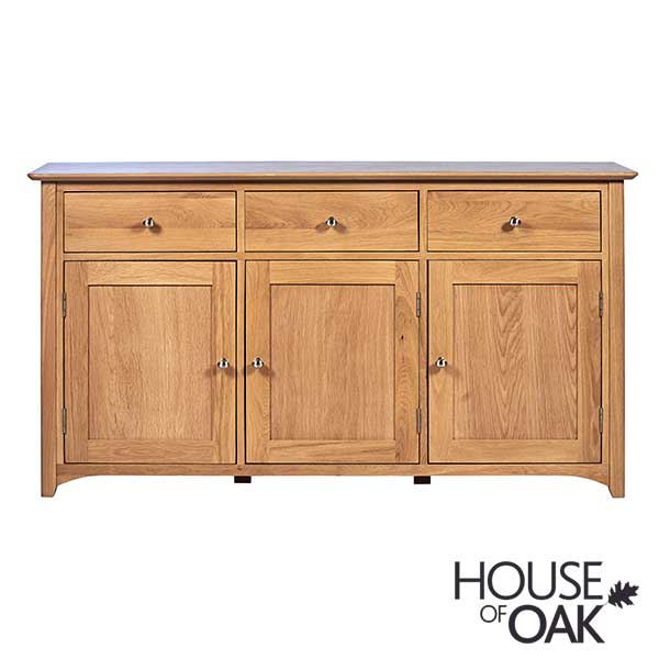 Buckingham Solid Oak Large Sideboard