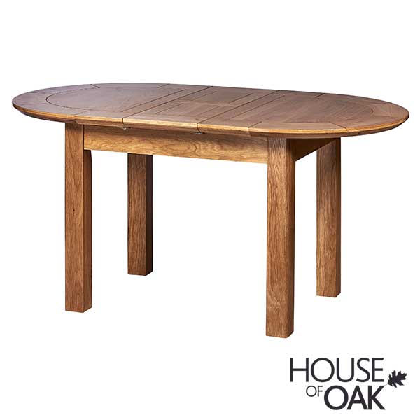 Buckingham Solid Oak Small D-End Dining Table