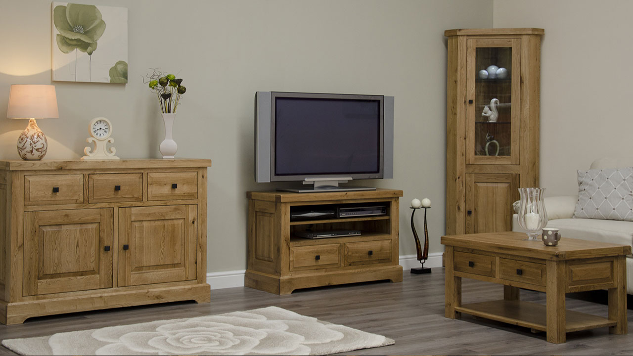 oak living room furniture lancashire