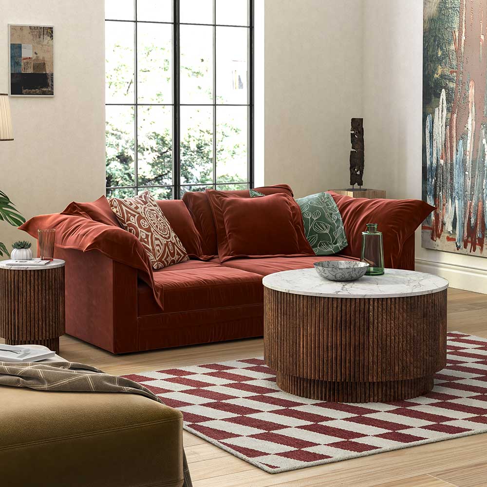 OAK LIVING ROOM FURNITURE