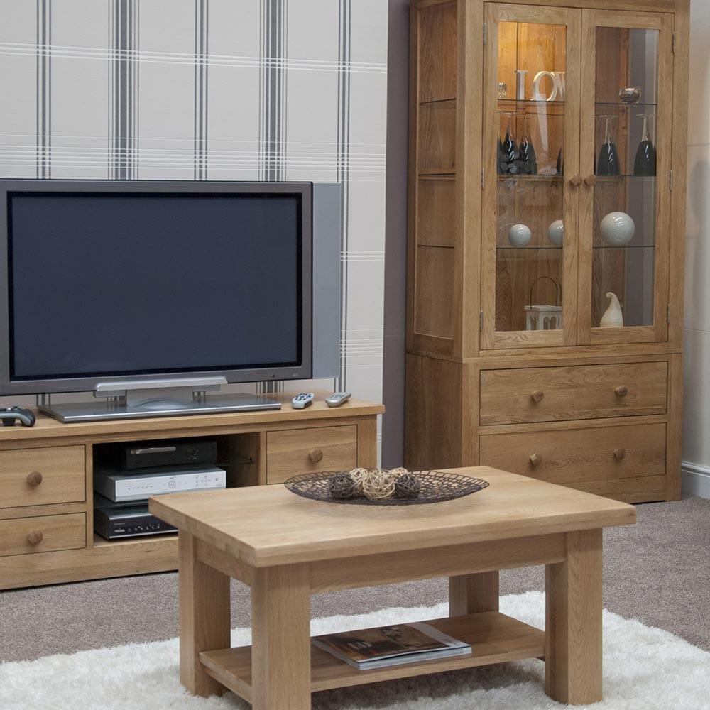Torino Solid Oak Living Room Furniture