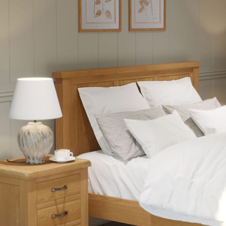 Canterbury Oak 5FT King Size Bed - Image 4