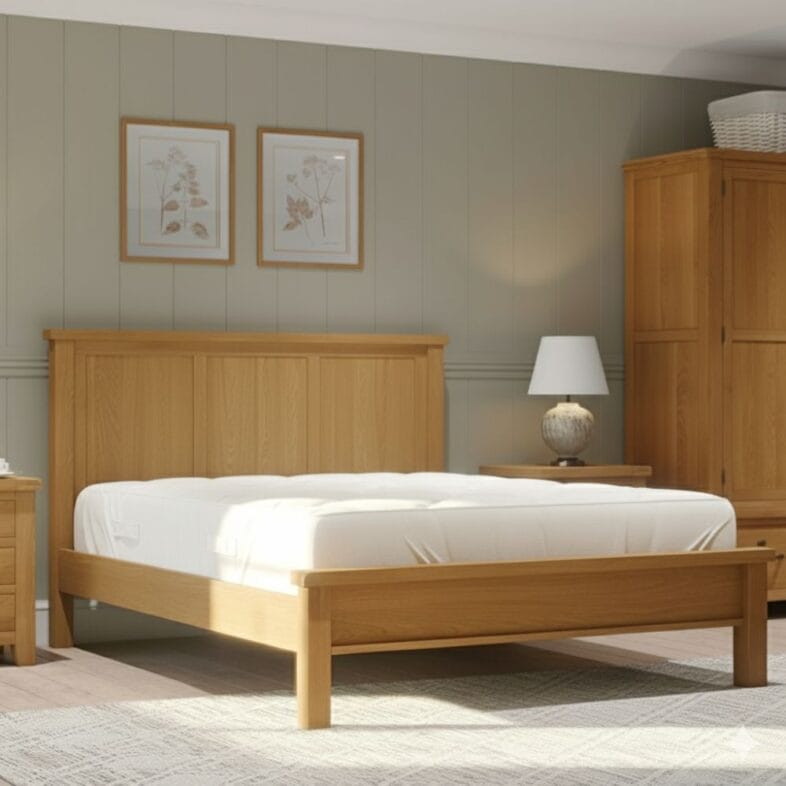 Canterbury Oak 5FT King Size Bed - Image 2