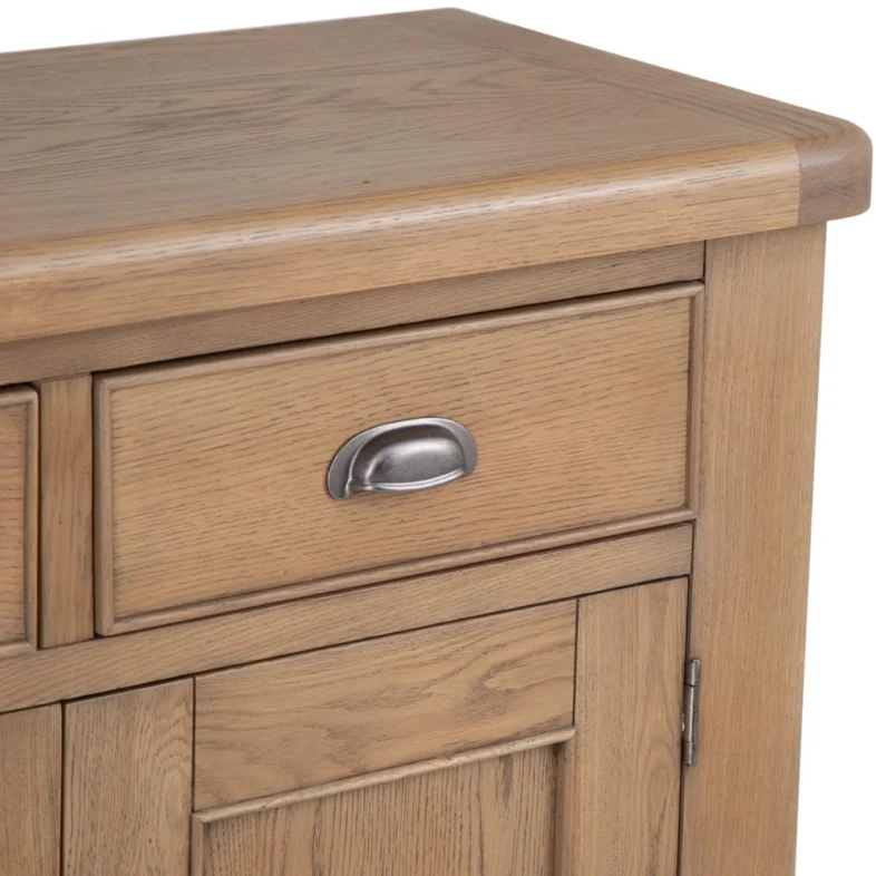 Chatsworth Oak 2 Door Sideboard - Image 4