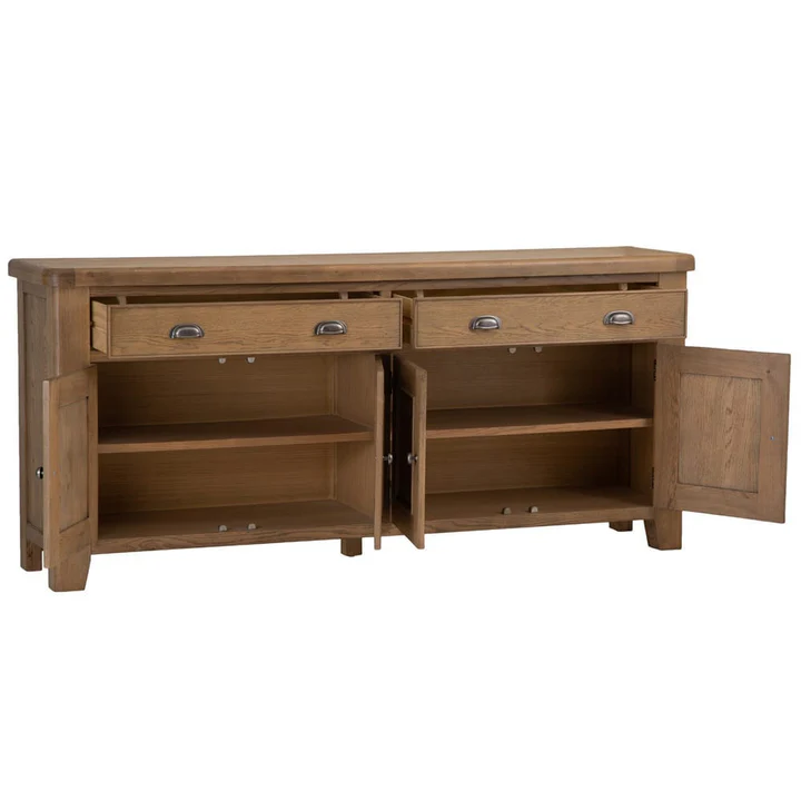 Chatsworth Oak 4 Door Sideboard - Image 3