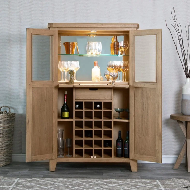 Chatsworth Oak Drinks Cabinet