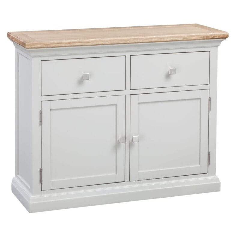 Cotswold Moonlight Small Sideboard oak isolated