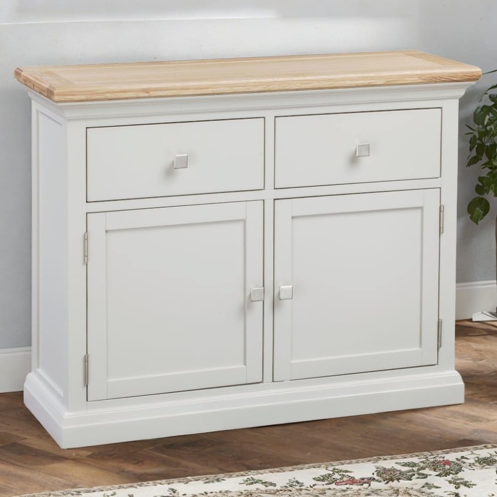 Cotswold Moonlight Small Sideboard - Solid Oak Furniture