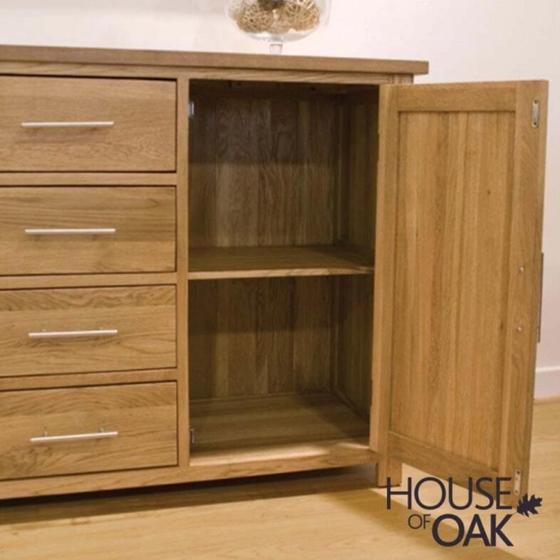 Opus Solid Oak Large Sideboard - Image 2