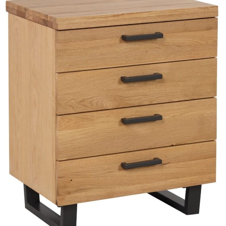 Harmony Oak 4 Drawer Chest