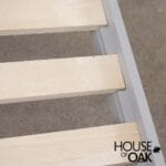 Tuscany Oak 4FT 6'' Double Bed in Grey Painted - Image 5