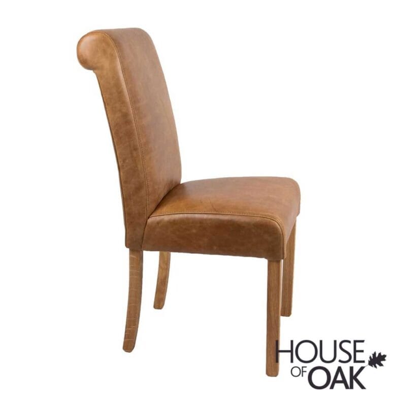 Baby Rollback Leather Chair with Uist Nightback Harris Tweed ( Chairs Sold Separately ) - Image 5