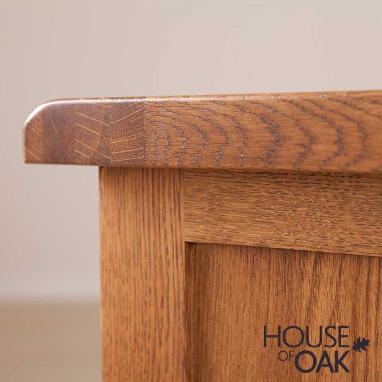 Balmoral Oak Small Blanket Box - Image 7