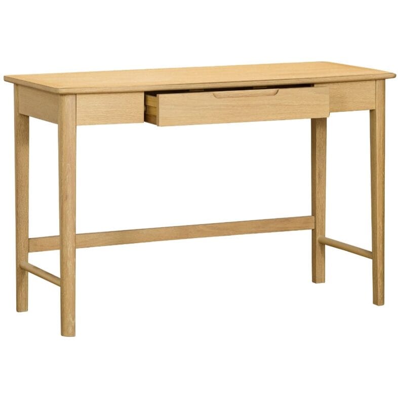 Stockholm Oak Dressing Table with Middle Drawer - Image 2