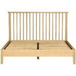 Stockholm Oak Spindle 5FT King Size Bed - Image 3