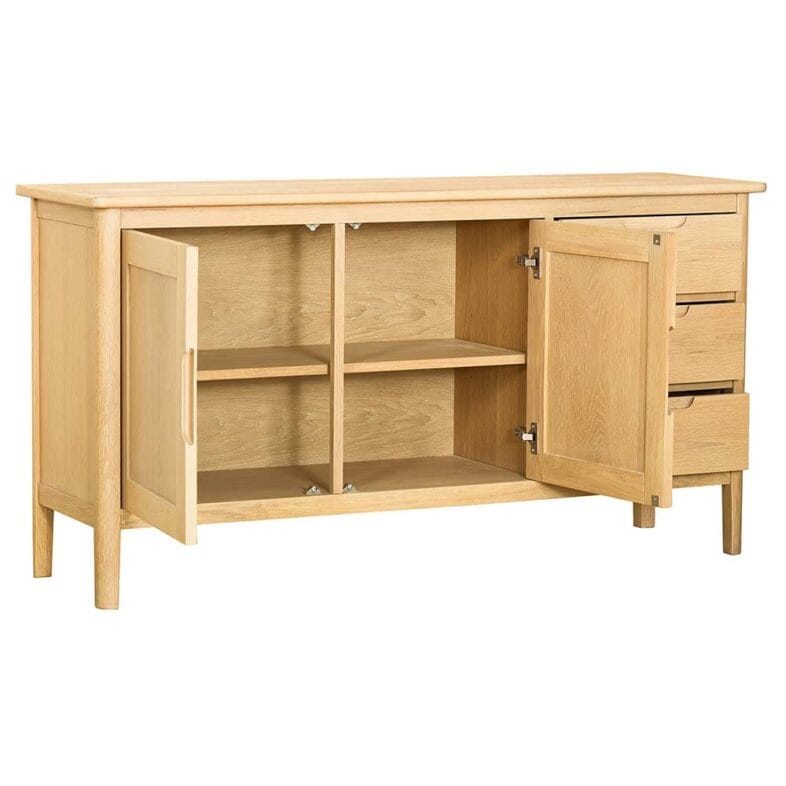Stockholm Oak Large Sideboard - Image 4