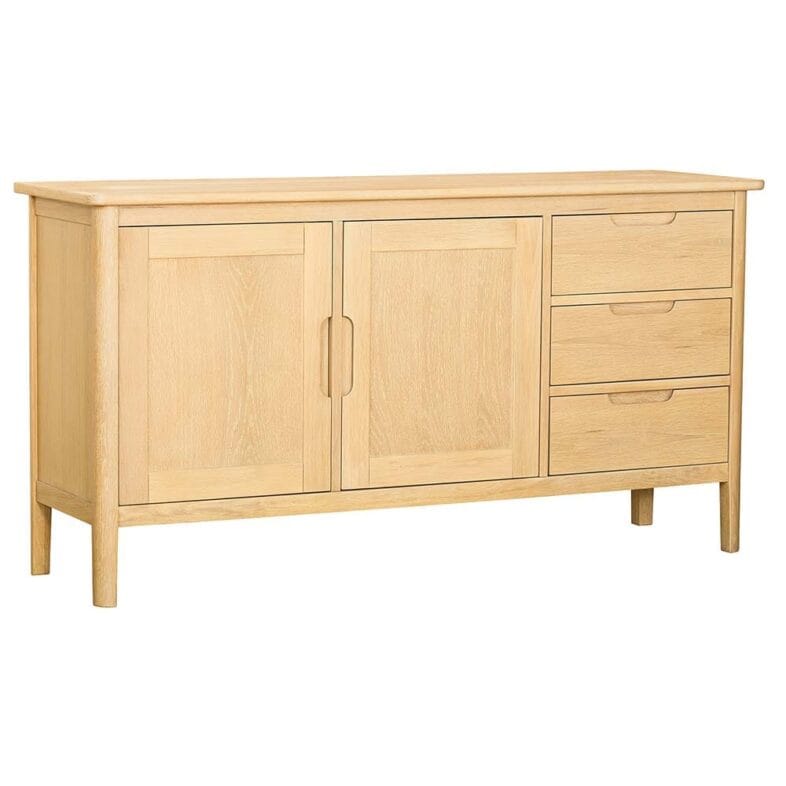 Stockholm Oak Large Sideboard - Image 5