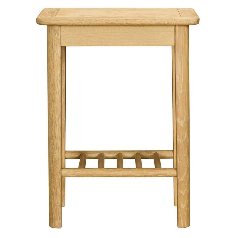 Stockholm Oak Tall Lamp Table - Image 2