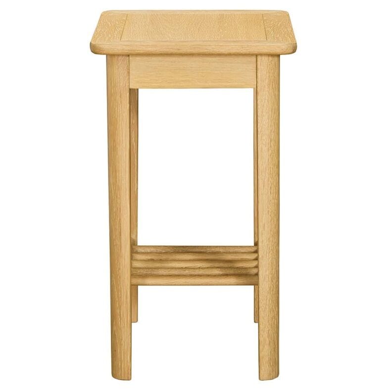 Stockholm Oak Tall Lamp Table - Image 3