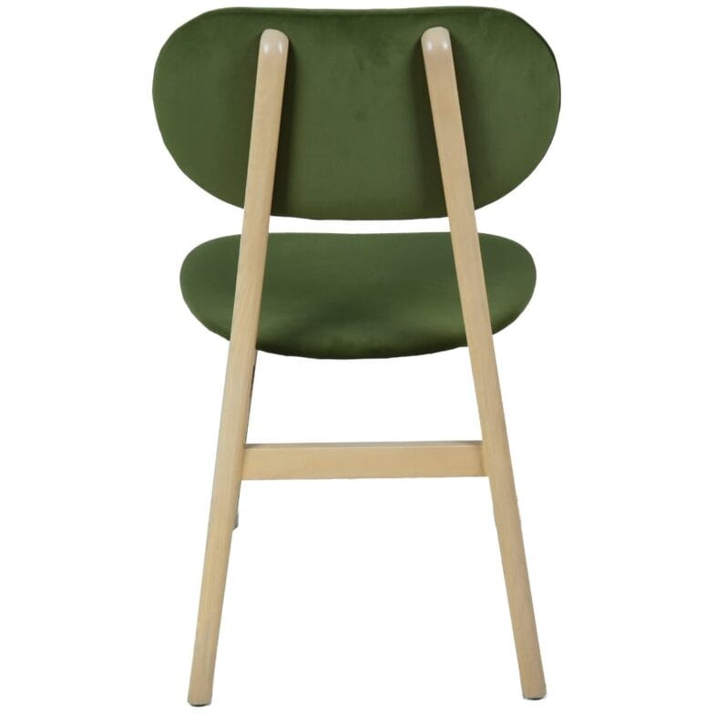 Stockholm Oak Dining Chair - Green - Image 3
