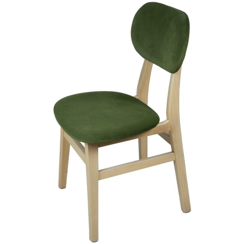 Stockholm Oak Dining Chair - Green - Image 2