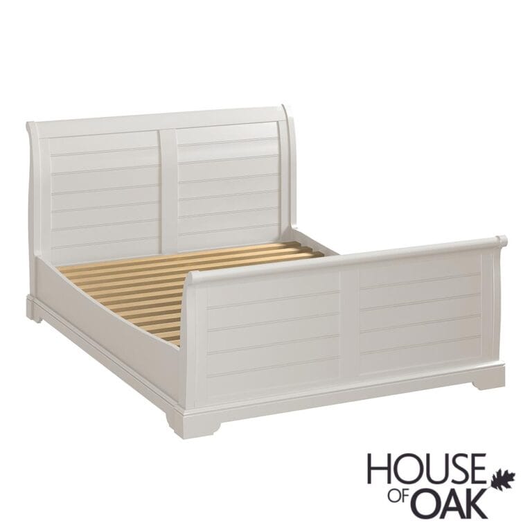 Symphony Grey 4FT 6” Double Sleigh Bed