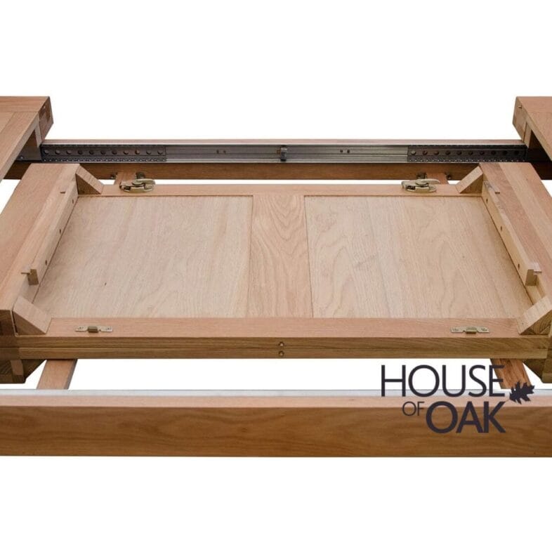 Bordeaux Oak 180cm Extending to 260cm Dining Table - Image 7