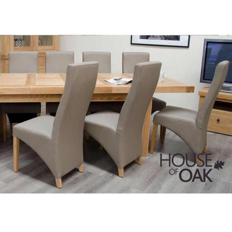 Bordeaux Oak 180cm Extending to 260cm Dining Table - Image 3