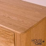 Buckingham Solid Oak 3+2 Chest of Drawers - Image 5