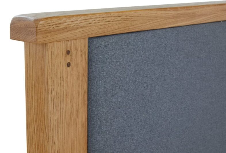 Paignton Oak 5ft King Size Bed - Image 3