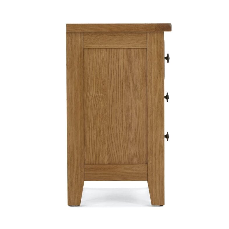 Paignton Oak Bedside Cabinet - Image 11