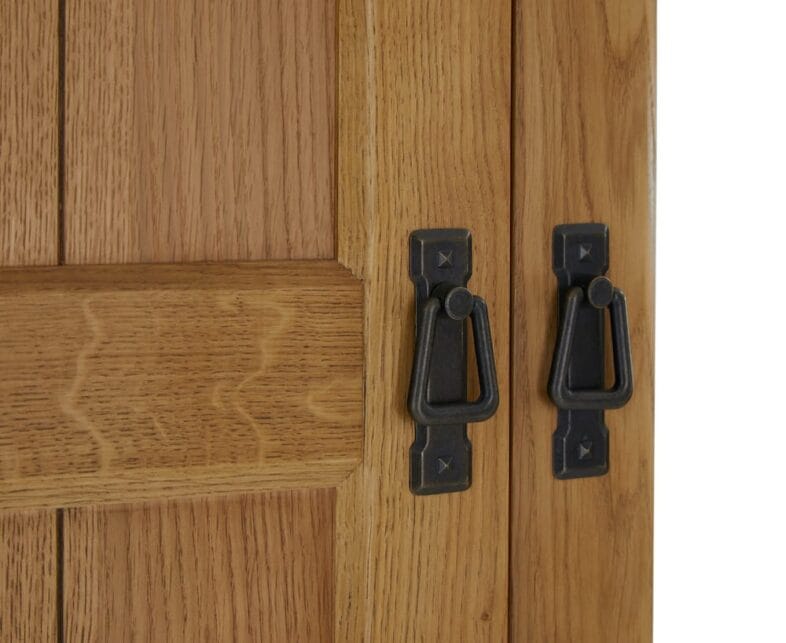 Paignton Oak Triple Wardrobe - Image 5